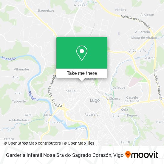 Garderia Infantil Nosa Sra do Sagrado Corazón map