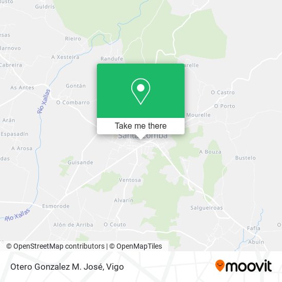 Otero Gonzalez M. José map