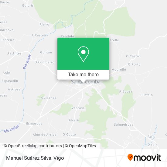 Manuel Suárez Silva map