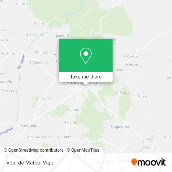 Vda. de Mateo map