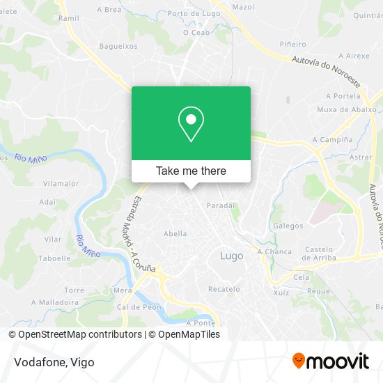 Vodafone map