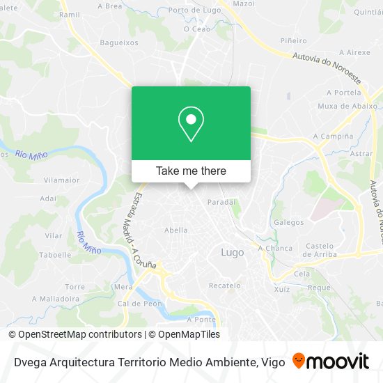Dvega Arquitectura Territorio Medio Ambiente map