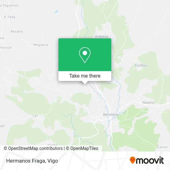 Hermanos Fraga map