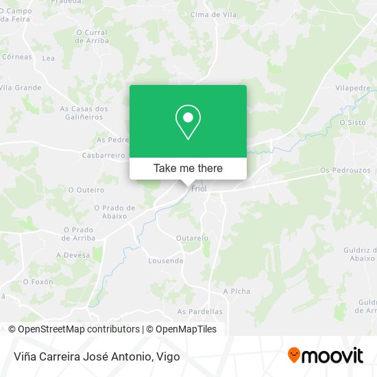Viña Carreira José Antonio map