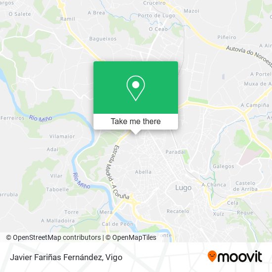 Javier Fariñas Fernández map