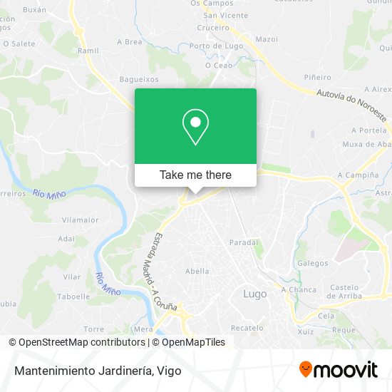 Mantenimiento Jardinería map