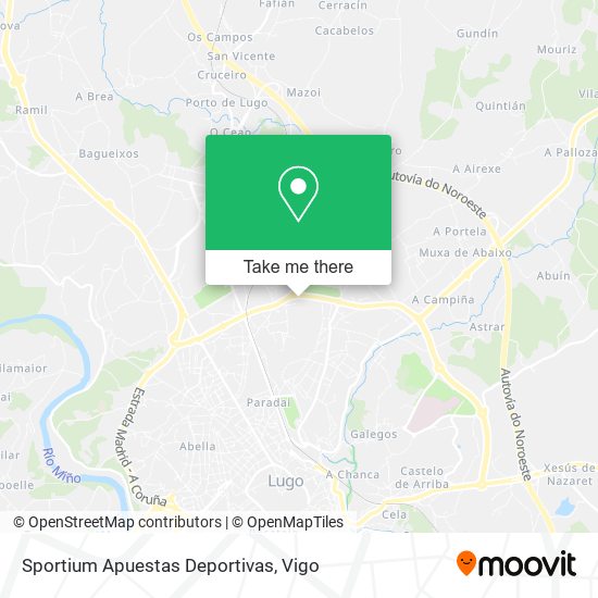 Sportium Apuestas Deportivas map