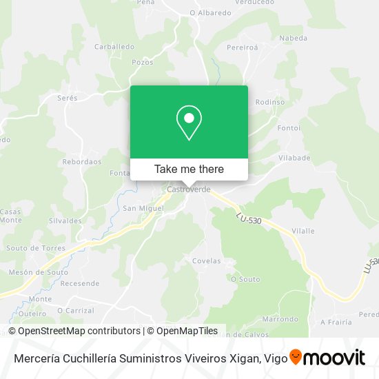 Mercería Cuchillería Suministros Viveiros Xigan map