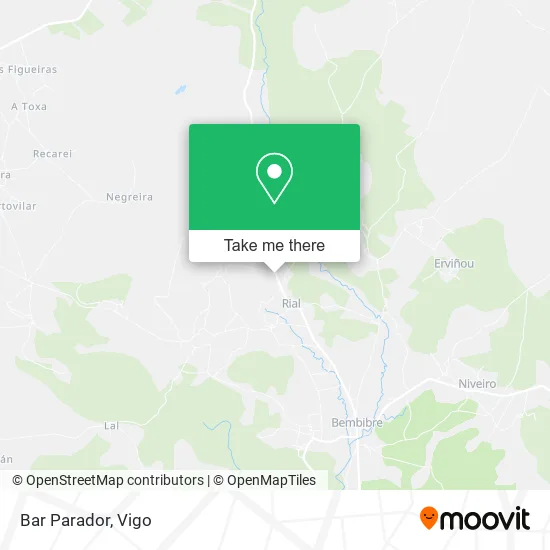 Bar Parador map