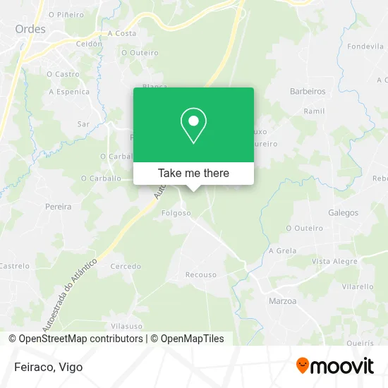 Feiraco map