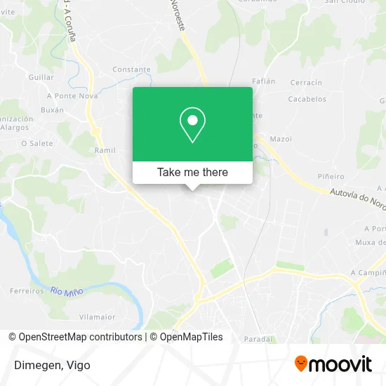 Dimegen map