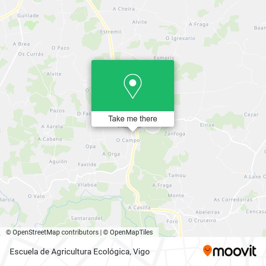 Escuela de Agricultura Ecológica map