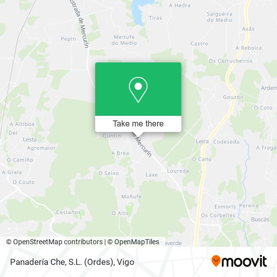Panadería Che, S.L. (Ordes) map