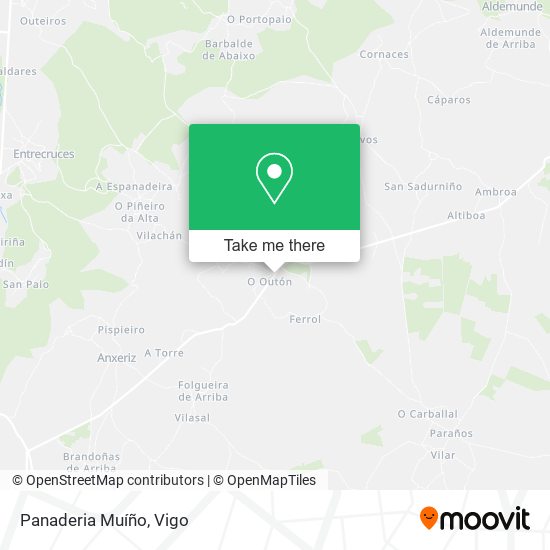 Panaderia Muíño map