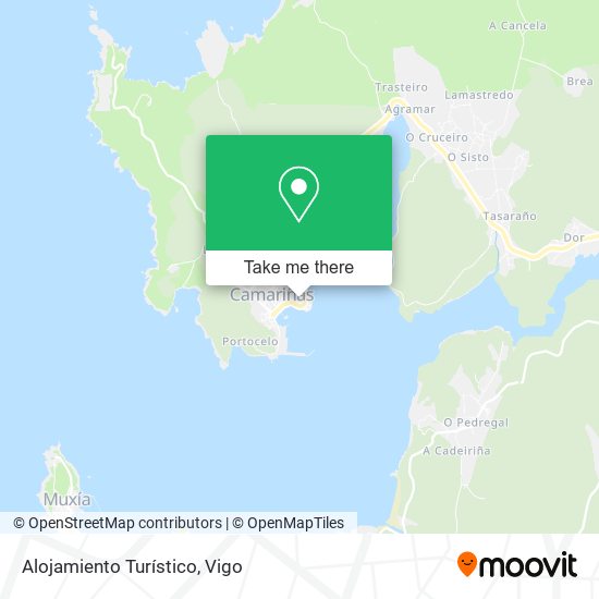 Alojamiento Turístico map