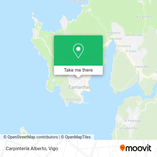 Carpintería Alberto map