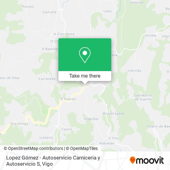 Lopez Gómez - Autoservicio Carniceria y Autoservicio S map