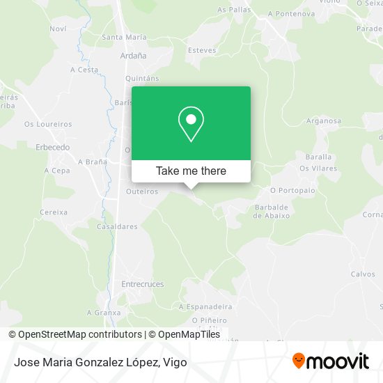 mapa Jose Maria Gonzalez López