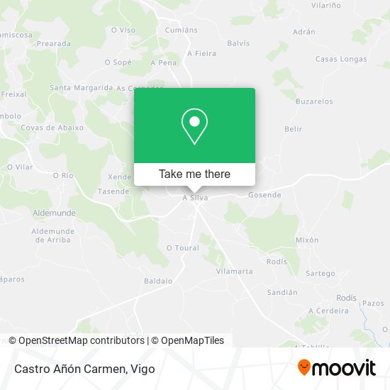 Castro Añón Carmen map
