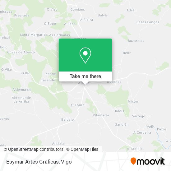 Esymar Artes Gráficas map