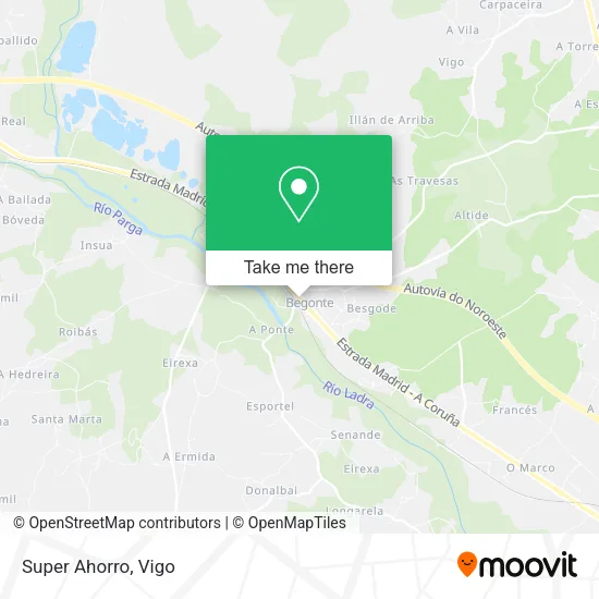 Super Ahorro map