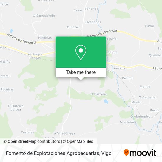 Fomento de Explotaciones Agropecuarias map