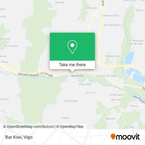 Bar Kiwi map