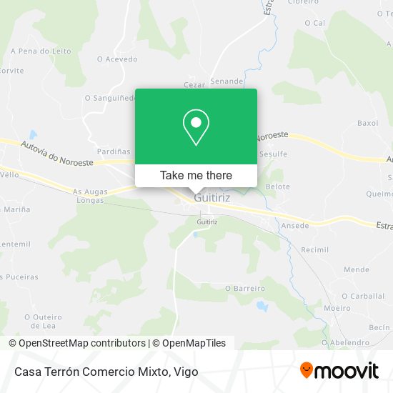 Casa Terrón Comercio Mixto map