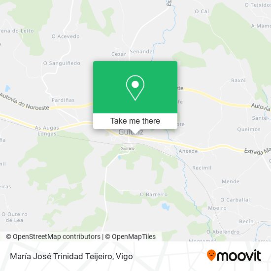 María José Trinidad Teijeiro map