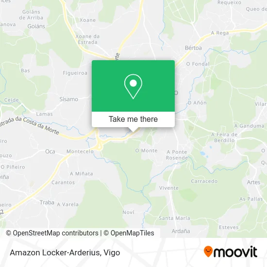 Amazon Locker-Arderius map