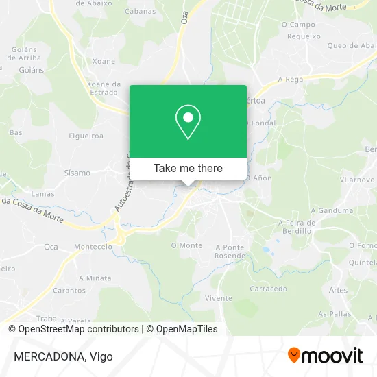 MERCADONA map