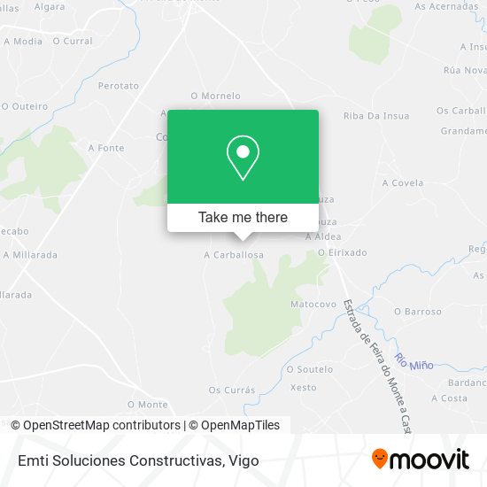 Emti Soluciones Constructivas map