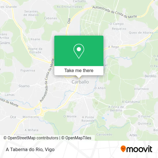 A Taberna do Rio map