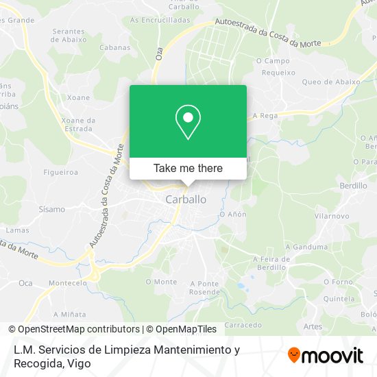 L.M. Servicios de Limpieza Mantenimiento y Recogida map
