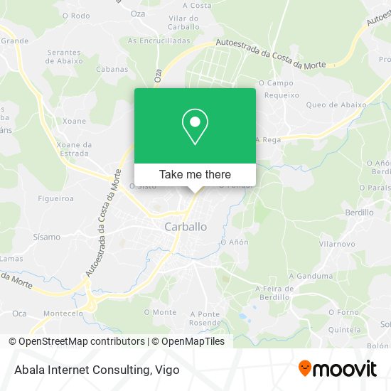 Abala Internet Consulting map