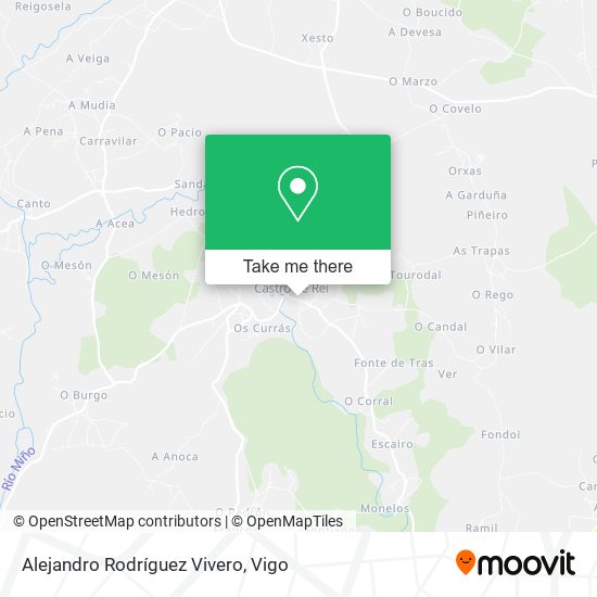 Alejandro Rodríguez Vivero map