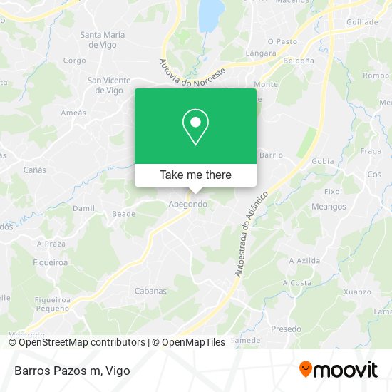 Barros Pazos m map