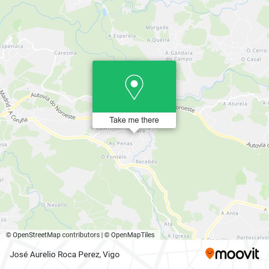 José Aurelio Roca Perez map