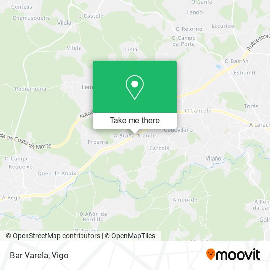 Bar Varela map