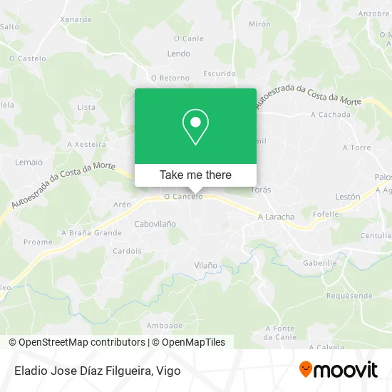 Eladio Jose Díaz Filgueira map