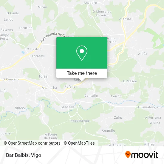 Bar Balbis map