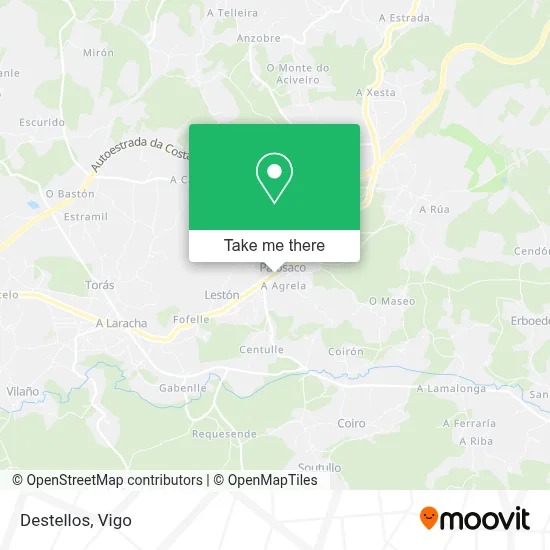 Destellos map