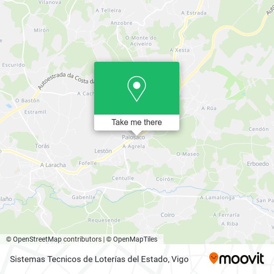 Sistemas Tecnicos de Loterías del Estado map