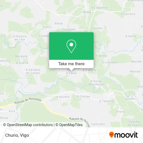 Churio map