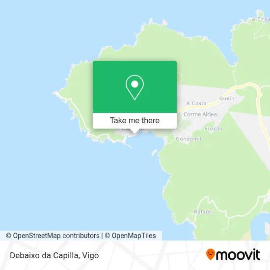 Debaixo da Capilla map