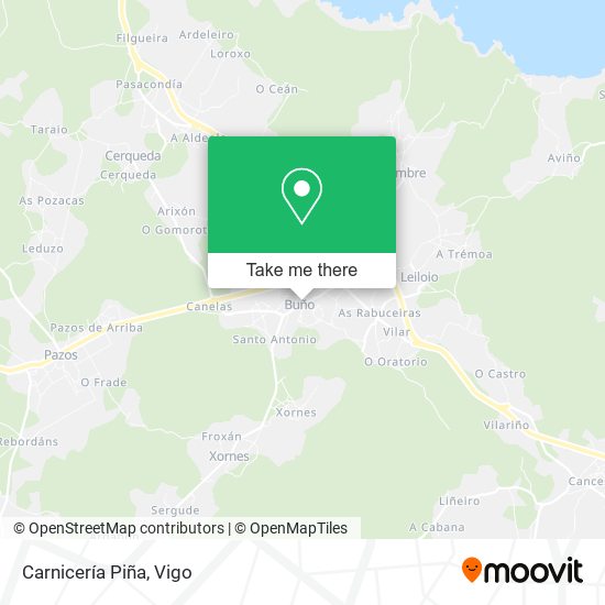 Carnicería Piña map