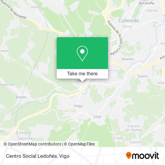 Centro Social Ledoñés map