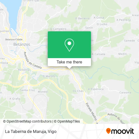 La Taberna de Maruja map