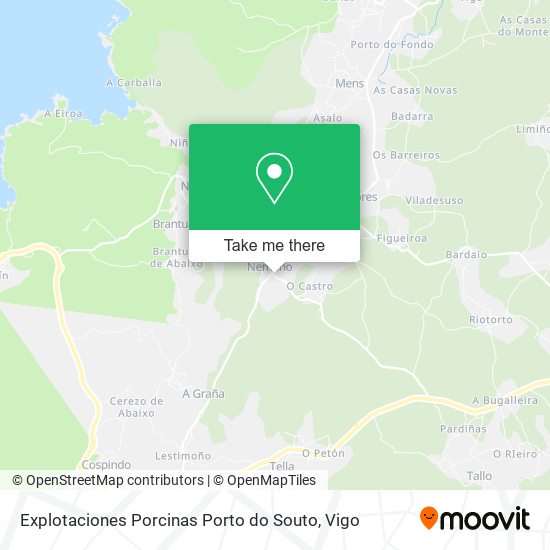 Explotaciones Porcinas Porto do Souto map