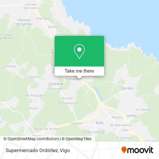 Supermercado Ordóñez map